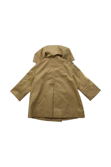 A Beige Coats from Burberry in size 12-18M for neutral. (Back View)