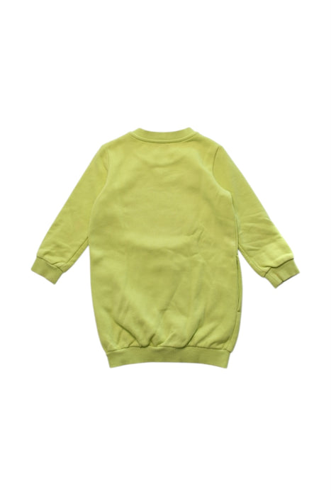 A Yellow Sweater Dresses from Kenzo in size 3T for girl. (Back View)