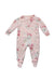 A Pink Onesies from Baker by Ted Baker in size 3-6M for girl. (Front View)