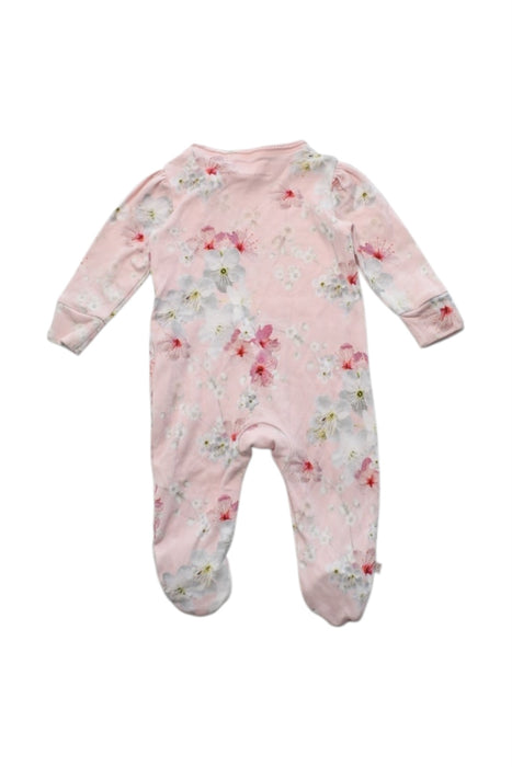 A Pink Onesies from Baker by Ted Baker in size 3-6M for girl. (Back View)