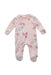 A Pink Onesies from Baker by Ted Baker in size 3-6M for girl. (Back View)
