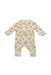 A White Long Sleeve Rompers from Jojo Maman Bébé in size 0-3M for neutral. (Front View)