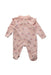 A Pink Onesies from Jojo Maman Bébé in size 0-3M for girl. (Front View)
