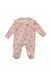 A Pink Onesies from Jojo Maman Bébé in size 0-3M for girl. (Back View)