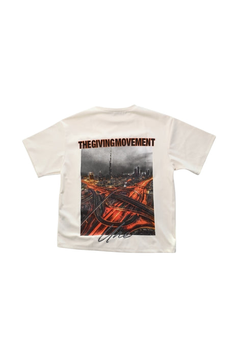 A White Short Sleeve T Shirts from The Giving Movement in size 9Y for neutral. (Back View)