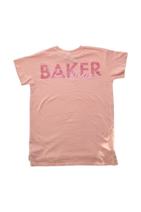 A Pink Short Sleeve T Shirts from Baker by Ted Baker in size 8Y for girl. (Back View)
