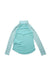 A Teal Active Tops from Under Armour in size 10Y for girl. (Back View)