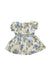 A Multicolour Short Sleeve Dresses from Monsoon in size 0-3M for girl. (Back View)