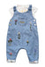 A Blue Long Overalls from Baker by Ted Baker in size 3-6M for girl. (Front View)