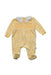 A Yellow Long Sleeve Rompers from Jojo Maman Bébé in size Newborn for girl. (Front View)
