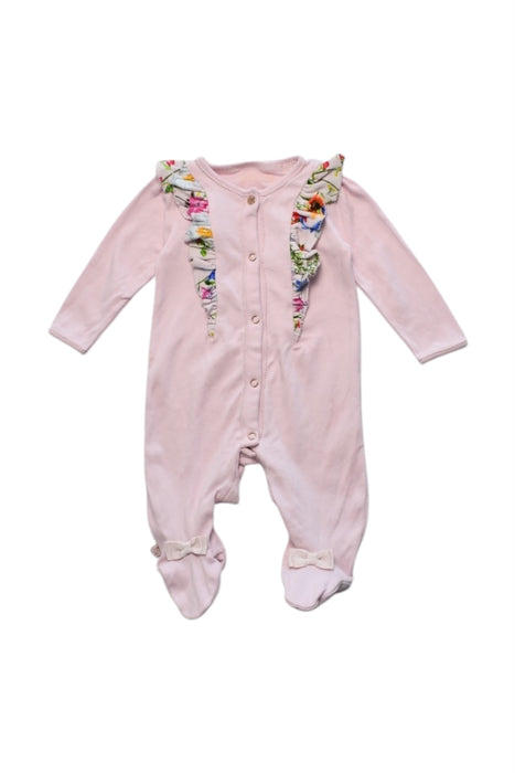 A Pink Onesies from Baker by Ted Baker in size 3-6M for girl. (Front View)