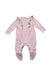 A Pink Onesies from Baker by Ted Baker in size 3-6M for girl. (Back View)