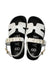 A Black Sandals from Baker by Ted Baker in size 7Y for girl. (Front View)