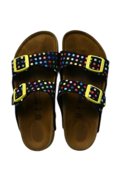 A Multicolour Sandals from Birkenstock in size 7Y for girl. (Front View)
