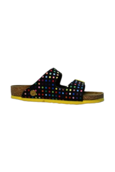 A Multicolour Sandals from Birkenstock in size 7Y for girl. (Back View)
