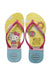 A Multicolour Flip Flops from Havaianas in size 7Y for girl. (Front View)