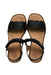 A Black Sandals from Pablosky in size 7Y for girl. (Front View)