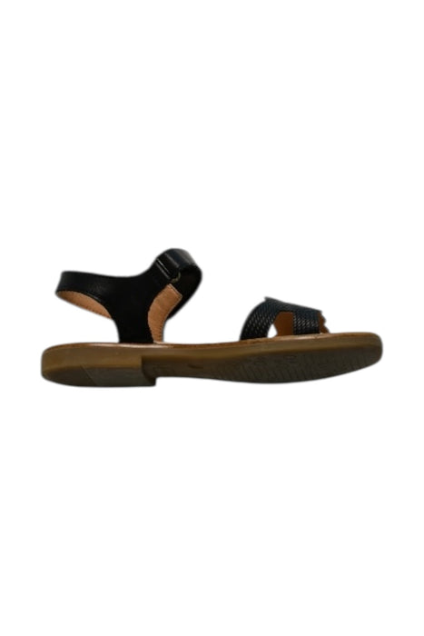 A Black Sandals from Pablosky in size 7Y for girl. (Back View)