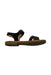 A Black Sandals from Pablosky in size 7Y for girl. (Back View)