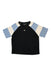 A Black Short Sleeve T Shirts from Emporio Armani in size 5T for boy. (Front View)
