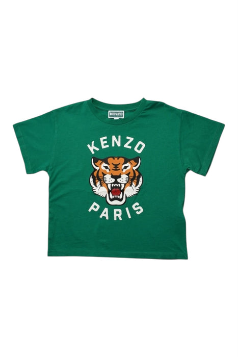 A Green Short Sleeve T Shirts from Kenzo in size 5T for neutral. (Front View)