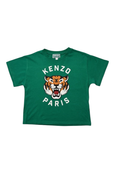 A Green Short Sleeve T Shirts from Kenzo in size 5T for neutral. (Front View)