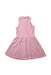 A Pink Sleeveless Dresses from Polo Ralph Lauren in size 6T for girl. (Back View)