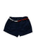 A Navy Shorts from Tommy Hilfiger in size 8Y for girl. (Front View)