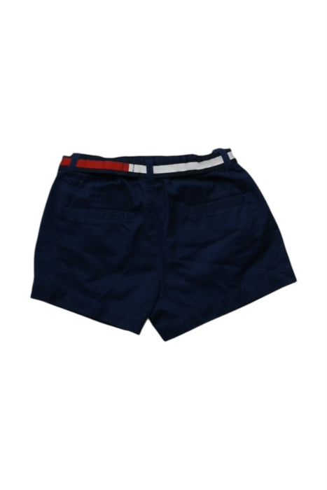 A Navy Shorts from Tommy Hilfiger in size 8Y for girl. (Back View)