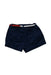 A Navy Shorts from Tommy Hilfiger in size 8Y for girl. (Back View)