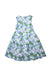 A Blue Sleeveless Dresses from Jacadi in size 10Y for girl. (Back View)
