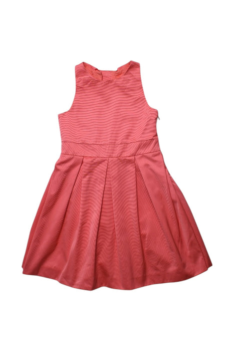 A Red Sleeveless Dresses from Jacadi in size 8Y for girl. (Front View)