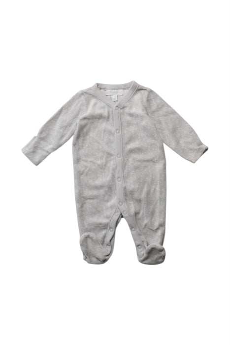A Grey Jumpsuits from The Little White Company in size 0-3M for neutral. (Front View)