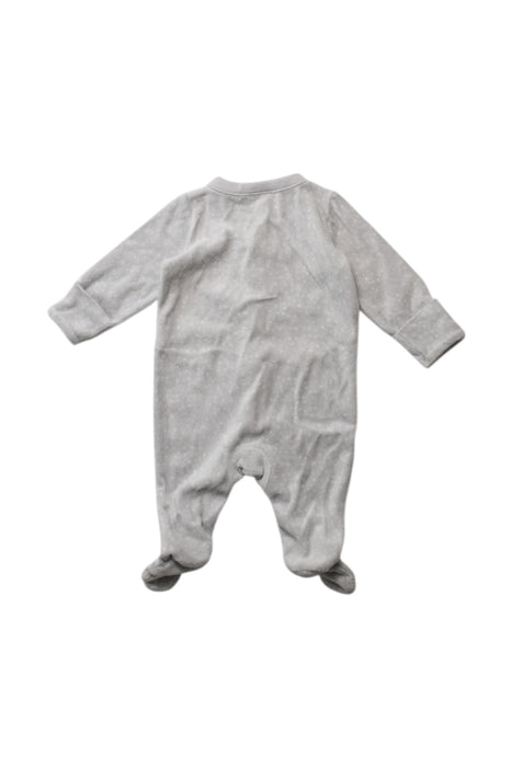 A Grey Jumpsuits from The Little White Company in size 0-3M for neutral. (Back View)