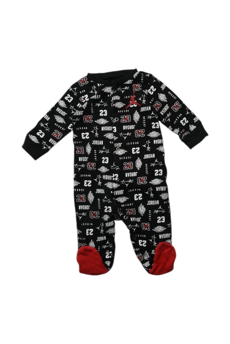 A Black Onesies from Air Jordan in size 3-6M for boy. (Front View)