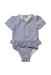 A Blue Swimsuits from Mamas & Papas in size 3-6M for girl. (Front View)