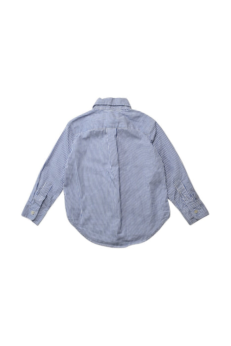 A Blue Long Sleeve Shirts from Ralph Lauren in size 2T for boy. (Back View)