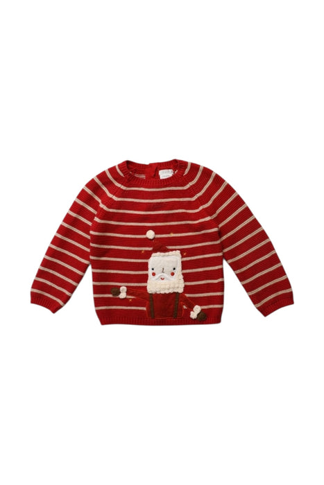 A Red Knit Sweaters from Mamas & Papas in size 12-18M for neutral. (Front View)