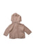 A Peach Cardigans from Mamas & Papas in size 0-3M for girl. (Back View)