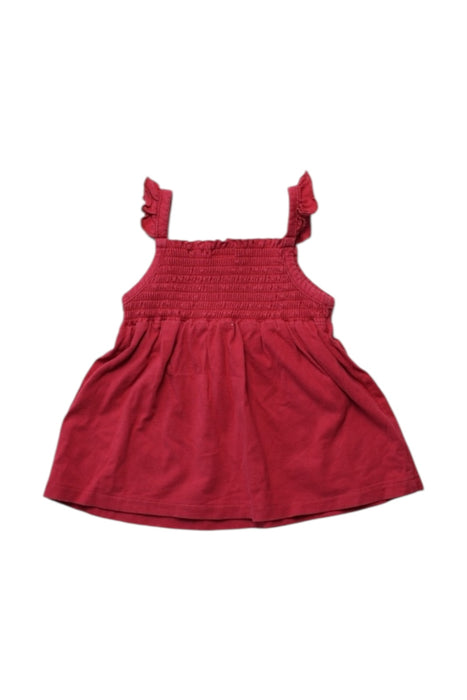 A Red Sleeveless Tops from Mamas & Papas in size 18-24M for girl. (Back View)