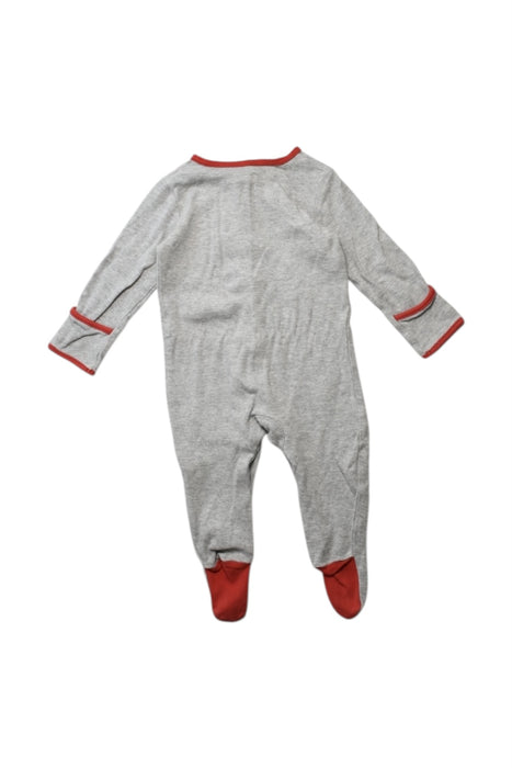 A Grey Onesies from Mamas & Papas in size 6-12M for boy. (Back View)