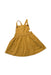 A Yellow Sleeveless Dresses from Mamas & Papas in size 18-24M for girl. (Front View)