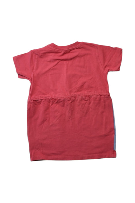 A Pink Short Sleeve Dresses from COS in size 2T for girl. (Back View)