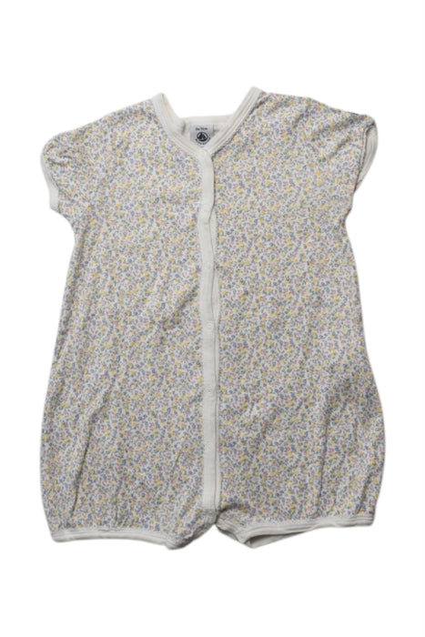 A Multicolour Short Sleeve Rompers from Petit Bateau in size 12-18M for girl. (Front View)