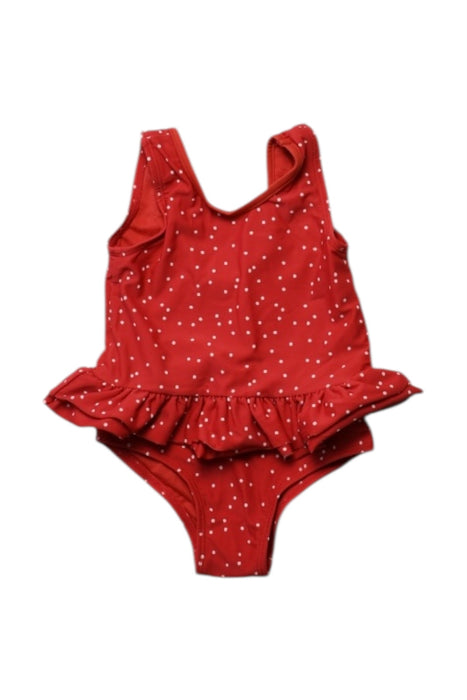 A Red Swimsuits from Mamas & Papas in size 12-18M for girl. (Front View)