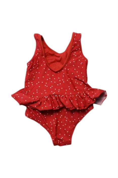 A Red Swimsuits from Mamas & Papas in size 12-18M for girl. (Back View)