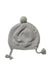 A Grey Winter Hats from Mamas & Papas in size 6-12M for neutral. (Back View)