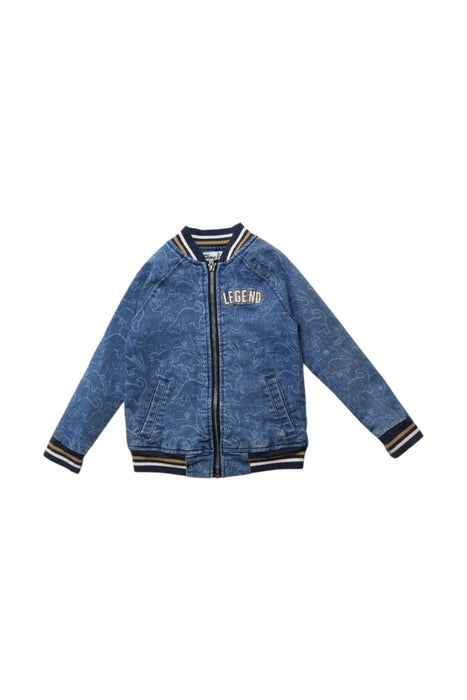A Blue Lightweight Jackets from Epic Threads in size 4T for boy. (Front View)
