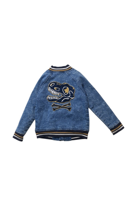 A Blue Lightweight Jackets from Epic Threads in size 4T for boy. (Back View)
