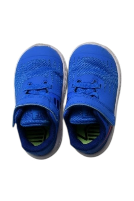 A Blue Sneakers from Nike in size 12-18M for neutral. (Front View)